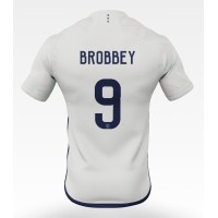 Maglie da calcio Ajax Brian Brobbey #9 Seconda Maglia 2023-24 Manica Corta